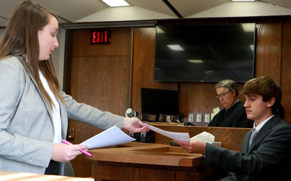 Behind the bench: Sidney, Gering compete at district mock trial